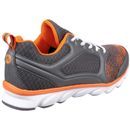 Amblers Safety AS707 Lightweight Non Leather Trainers (Grey/Orange) additional 2