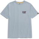 Caterpillar Blue Fog Heather Trademark Tee additional 1