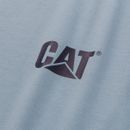 Caterpillar Blue Fog Heather Trademark Tee additional 4