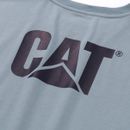 Caterpillar Blue Fog Heather Trademark Tee additional 5