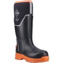 The Original Muck Boot Company Unisex Black Grit S5 Safety Wellington additional 2