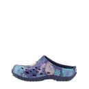 The Original Muck Boot Company, Women's Navy Floral Print Muckster Lite Clog additional 4