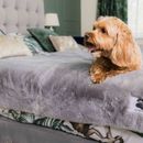 Pet Rebellion Comfy Grey Faux Fur Furniture Cover additional 4