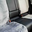 Pet Rebellion Single Car Seat Grey Faux Fur Cover additional 3