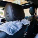 Pet Rebellion Single Car Seat Grey Faux Fur Cover additional 5