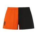 Hexby Harlequin Orange/Black Rugby Shorts additional 1