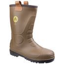 Amblers Safety FS95 Waterproof PVC Rigger Safety Boots (Tan) additional 1