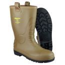 Amblers Safety FS95 Waterproof PVC Rigger Safety Boots (Tan) additional 3