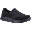 Skechers Men's Black McAllen Wide Slip Resistant Occupational Shoe additional 1
