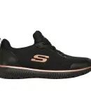 Skechers Women's Black/Rose Gold Squad SR Occupational Shoe additional 2