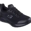 Skechers Women's Black Squad Sr Wide Slip Resistant Occupational Shoe additional 5