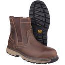 Caterpillar Pelton Safety Boots (Dark Beige) additional 3