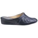 Mahon Ladies Slipper in Navy additional 4
