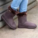 Hy Equestrian Children's Chisworth Waterproof Fleece Boot with Faux Fur additional 3