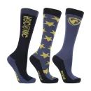 HyCONIC Pattern Socks by Hy Equestrian (Pack of 3) additional 1