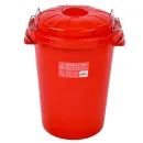 Red Gorilla Bin With Clip Lid additional 2
