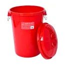 Red Gorilla Bin With Clip Lid additional 5