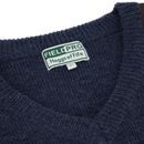 Hoggs of Fife Melrose Storm Blue II V-Neck Pullover additional 3