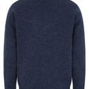Hoggs of Fife Melrose Storm Blue Marl Melrose II V - Neck Pullover additional 2