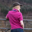 Hoggs of Fife Ladies Pique Berry Polo Shirt additional 2