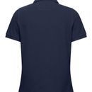 Hoggs of Fife Ladies Cora Pique Navy Polo Shirt additional 2
