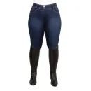 Hy Equestrian Elevate Style Denim Breeches additional 1