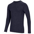 Hoggs of Fife 100% Merino Wool Navy Crew Base Long Sleeved Layer additional 1