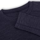 Hoggs of Fife 100% Merino Wool Navy Crew Base Long Sleeved Layer additional 2