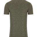 Hoggs of Fife 100% Merino Wool Green Crew Neck Short Sleeve Base Layer additional 2