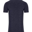 Hoggs of Fife 100% Merino Wool Navy Crew Neck Short Sleeve Base Layer additional 2