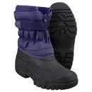 Cotswold Chase Touch Fastening &amp; Zip Navy Snow Boots additional 7