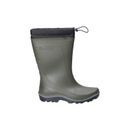 Cotswold Minchinhampton Green Tie Top Wellington Boots additional 4