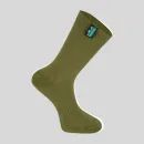 Ridgeline Cotton Light Olive/Multi Mid Length Work Socks (Pack of 3) additional 5