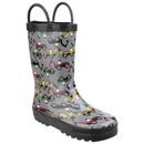 Cotswold Digger Print Child's Puddle Waterproof Pull On Wellies additional 1