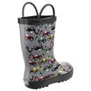 Cotswold Digger Print Child's Puddle Waterproof Pull On Wellies additional 2
