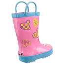 Cotswold Child's Puddle Waterproof Pull On Wellies (Hearts) additional 2