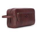 Hoggs of Fife Monarch Conker Leather Wash Bag additional 3