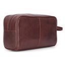 Hoggs of Fife Monarch Conker Leather Wash Bag additional 4