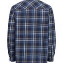 Hoggs of Fife Brunton Sherpa Linked Navy/Gold Shacket additional 2