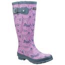 Cotswold Windsor Dog Print Wellington Boots additional 1