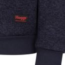 Hoggs of Fife Green King II 1/4 Zip Navy Knit additional 3