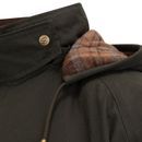 Hoggs of Fife Kelso Waterproof Gents Wax Forest Green Jacket additional 3