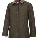 Hoggs of Fife Ladybank Quilted Forest Green Jacket additional 1