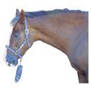 Hy Equestrian Tartan Head Collar with Lead Rope additional 5