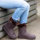 Hy Equestrian Chisworth Waterproof Fleece Boot with Faux Fur additional 3