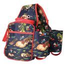 Hy Equestrian Thelwell Collection Rosettes &amp; Rascals Saddle Pannier - One Size additional 2