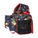 Hy Equestrian Thelwell Collection Rosettes &amp; Rascals Saddle Pannier - One Size additional 1