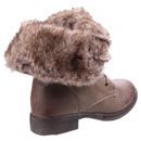 Leigh Lace Up Ankle Boot in Brown additional 2