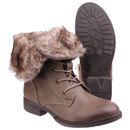 Leigh Lace Up Ankle Boot in Brown additional 3