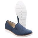 Mariah Slip On Twin Gusset Sho in Blue additional 3